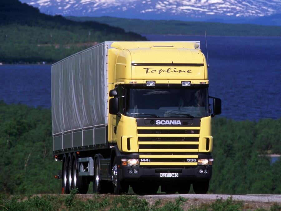  Scania R144L 530 4x2 Topline 1995 года  (фото 1 из 3)